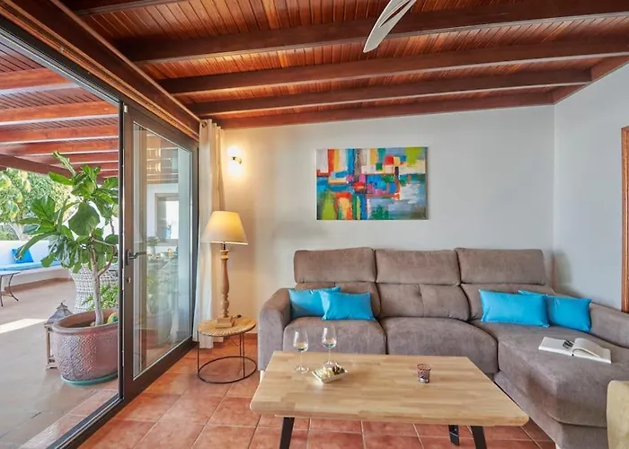 Casa Petra Peaceful & Private, Sea Views, Pool & Bbq * プラヤ・ブランカ