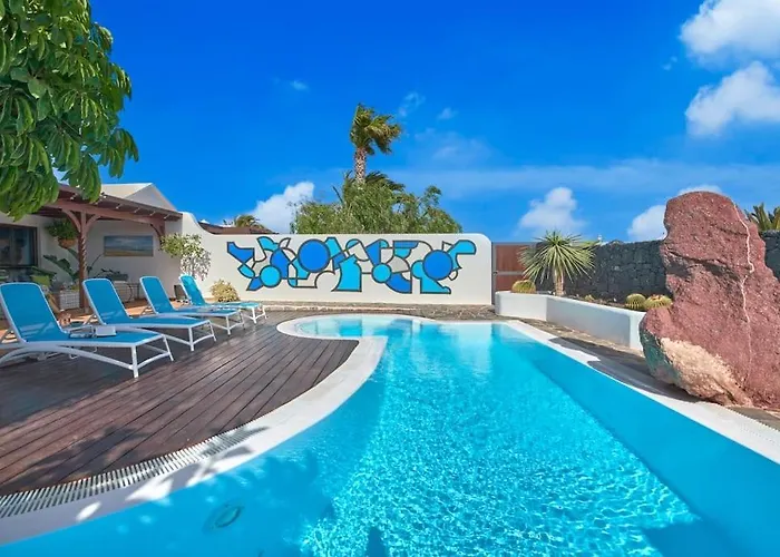 ヴィラ Casa Petra Peaceful & Private, Sea Views, Pool & Bbq プラヤ・ブランカ